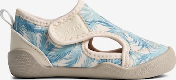 WHEAT Buty otwarte 'Swirl' w kolorze niebieski: przód