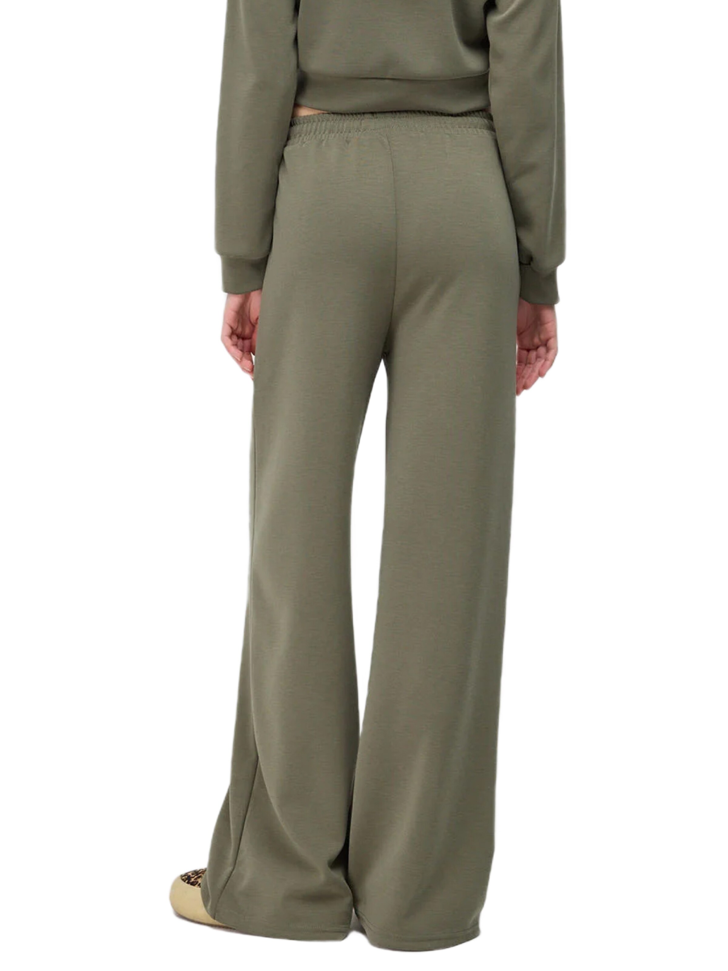 No Matter What Wide leg Broek in Groen