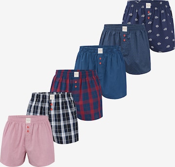 Phil & Co. Berlin Boxershorts ' Classics ' in Gemengde kleuren: voorkant