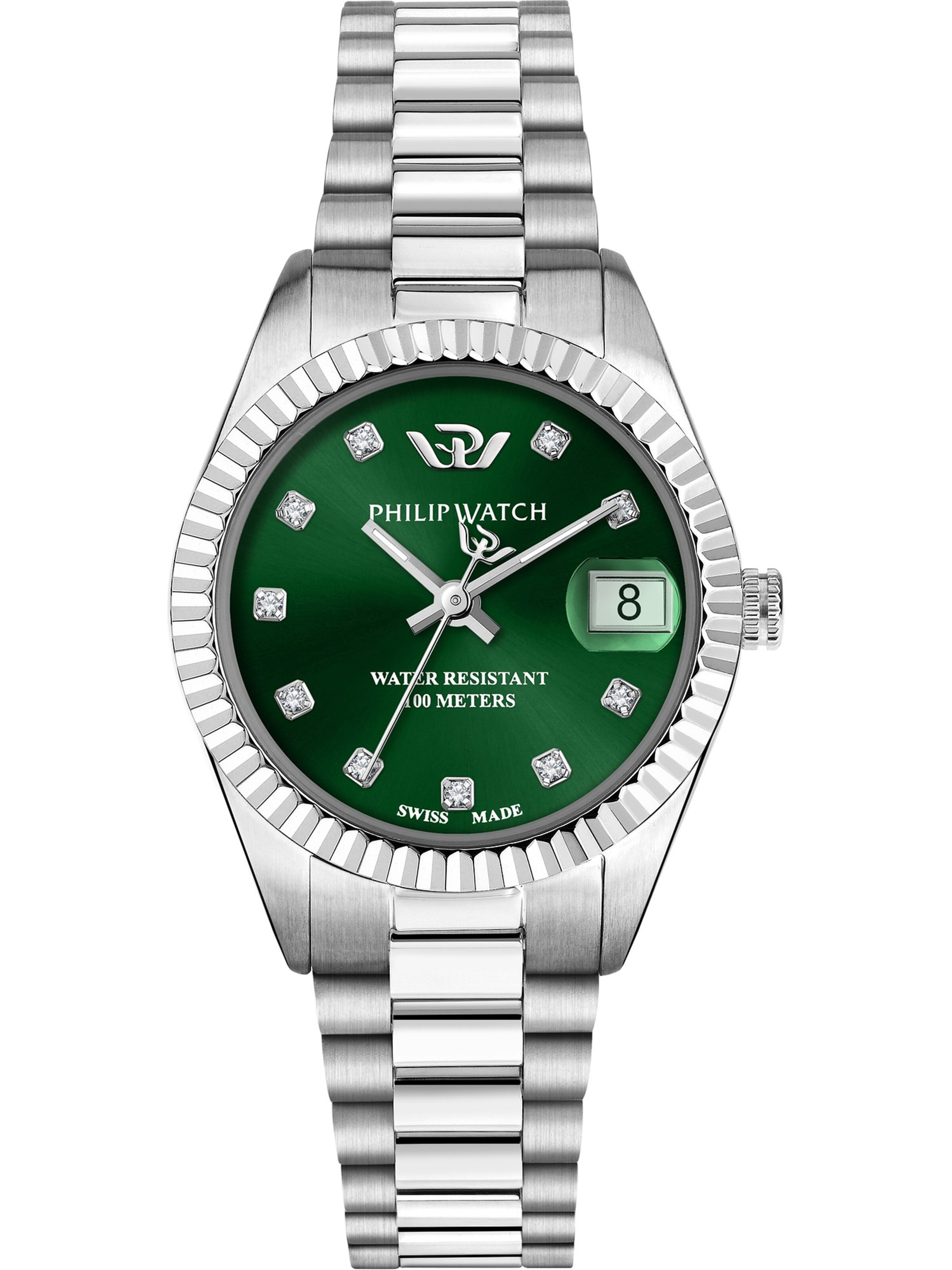 Philip Watch Analog Watch in Silver: front