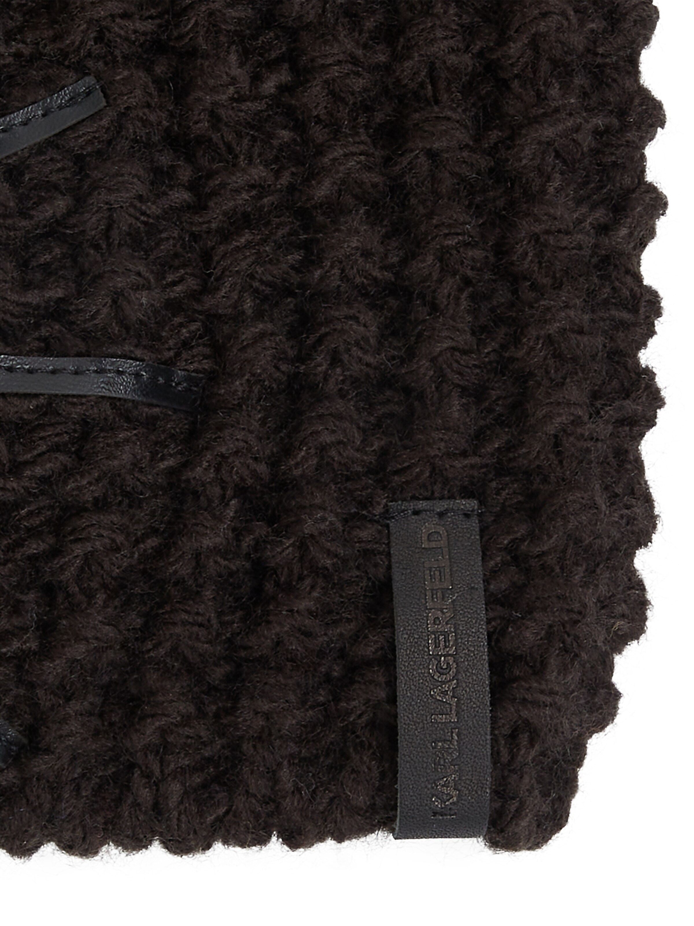 Berretto ' ESSENTIAL CHOUPETTE ' di Karl Lagerfeld in nero