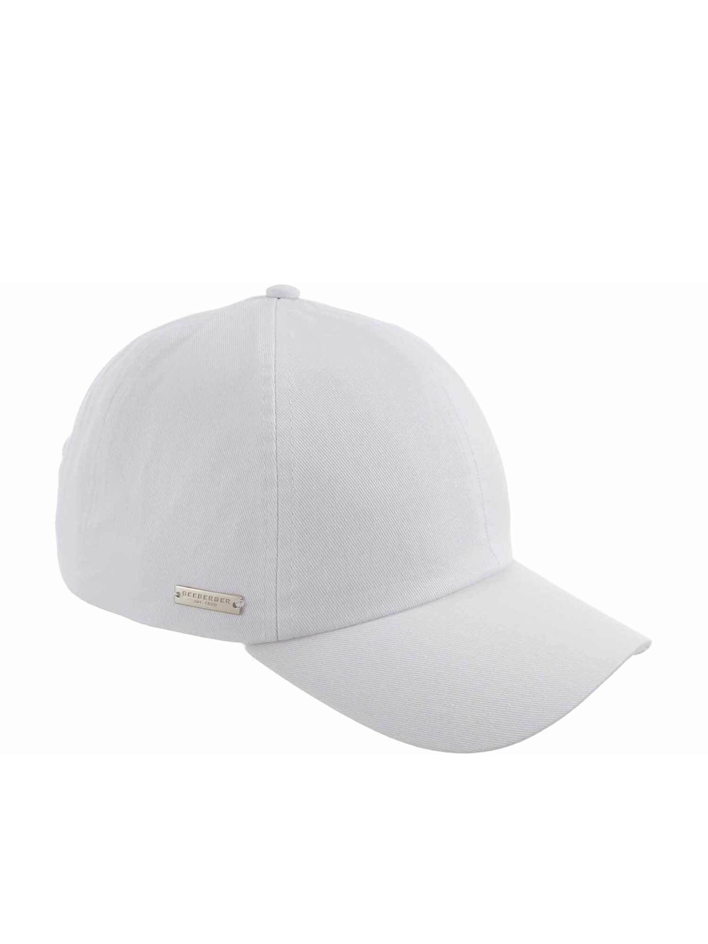 Seeberger Cap 'Cap'‌‌‌‌‌ in Weiß: Vorderseite