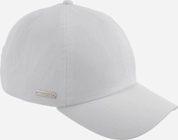 Seeberger Cap 'Cap' in Weiß: Vorderseite