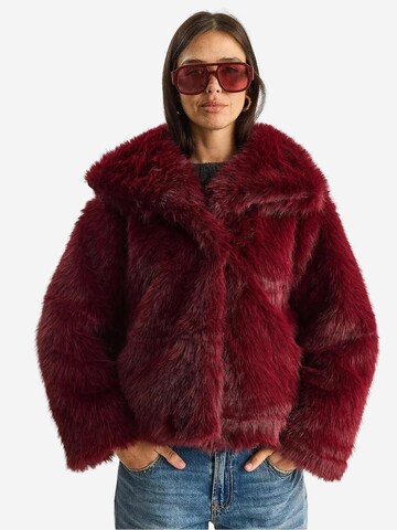 Bianco Lucci Tussenmantel in Rood: voorkant