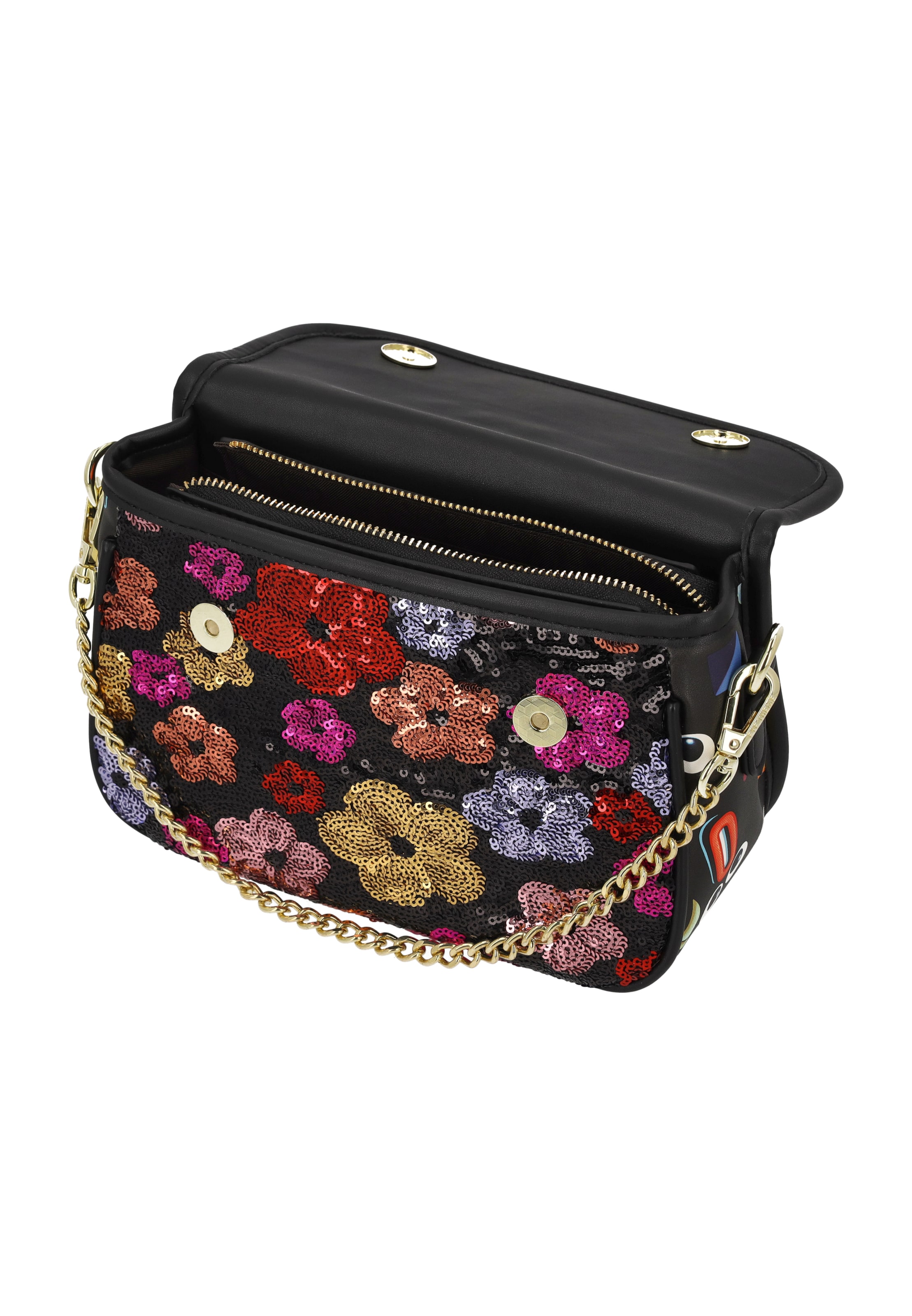MYMO Crossbody Bag 'Eyetheme' in Black
