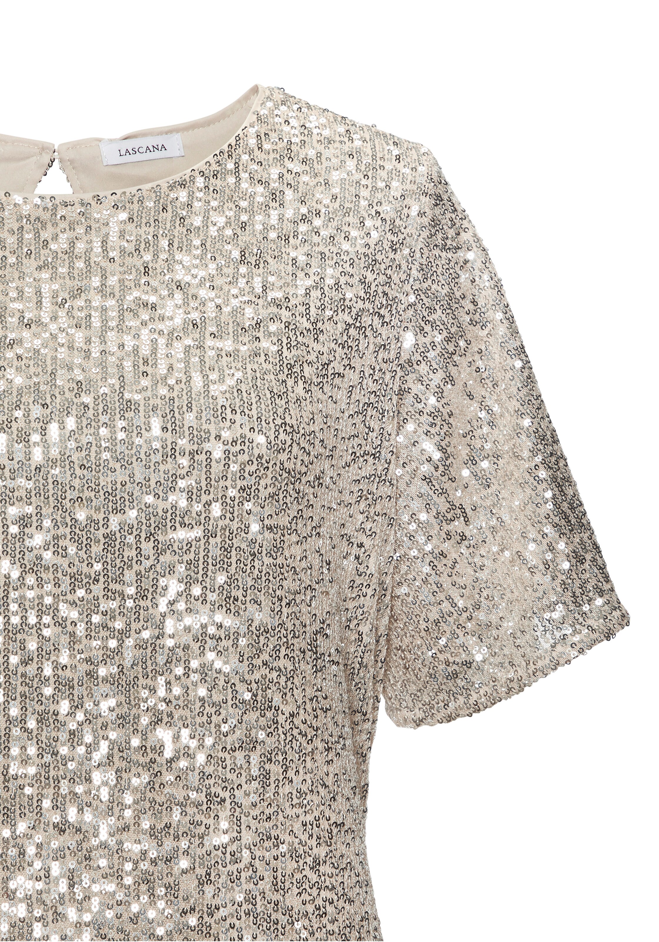 LASCANA Cocktail Dress in Beige