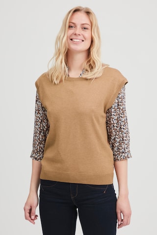 Fransa Sweater in Beige: front