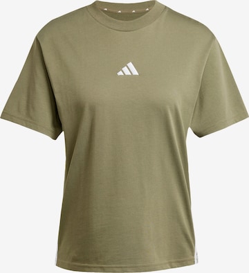T-shirt fonctionnel 'Essentials' ADIDAS SPORTSWEAR en vert : devant
