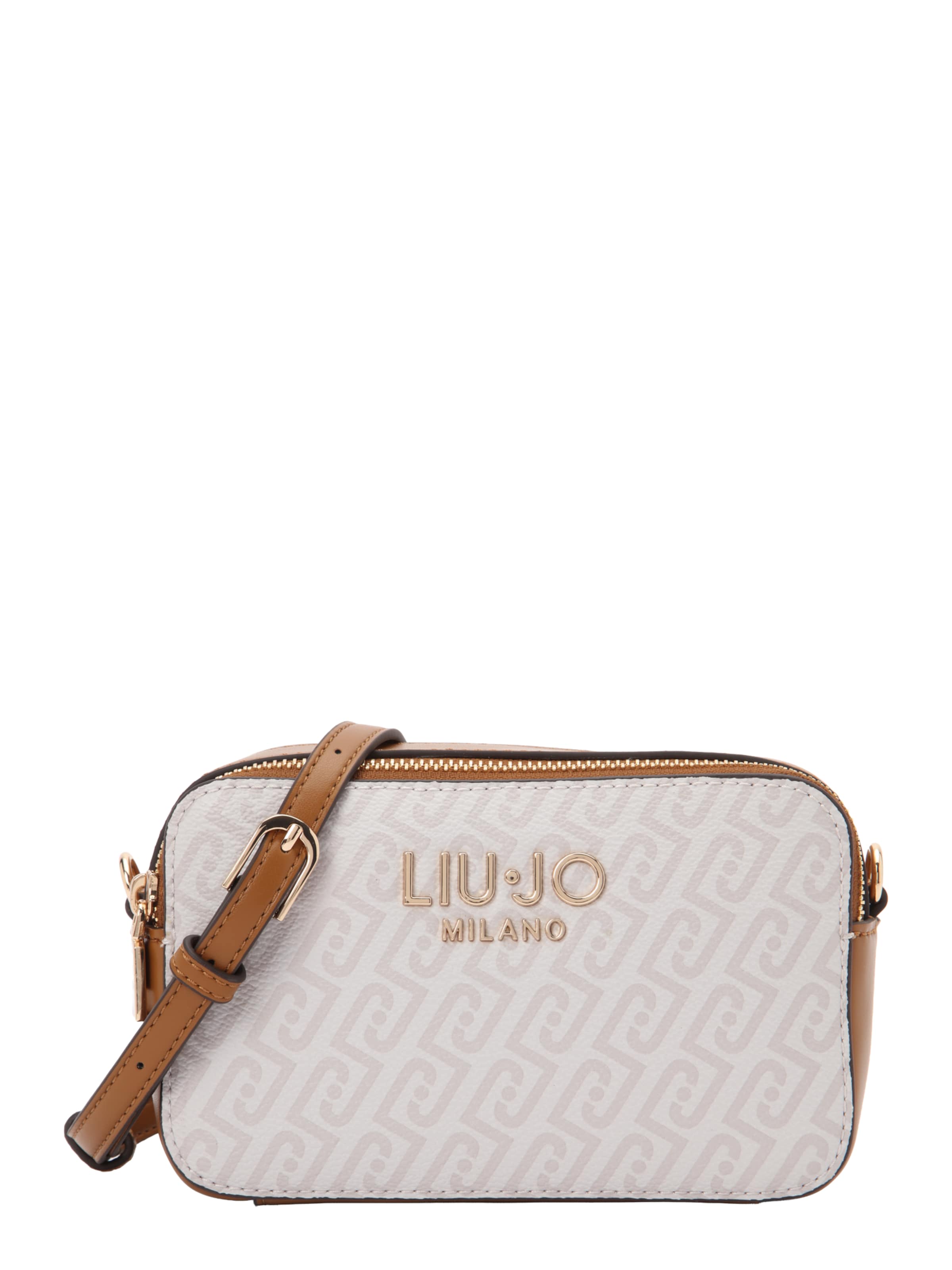 Liu Jo Schoudertas 'ECS' in Beige: voorkant