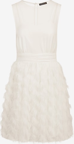 APART Cocktail Dress in White: front