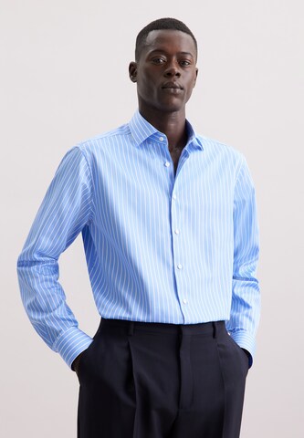 Coupe regular Chemise business 'SMART CLASSICS' SEIDENSTICKER en bleu