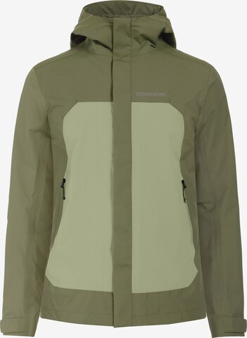 Didriksons Outdoor jacket 'GRIT' in Green: front