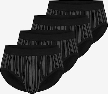 SCHIESSER Panty 'Original Classics Feinripp' in Black: front