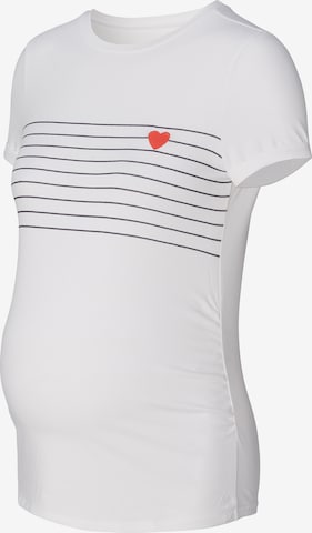 T-shirt Esprit Maternity en blanc : devant