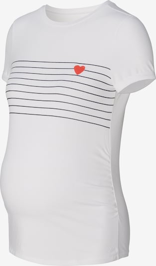 Esprit Maternity T-shirt en rouge / noir / blanc, Vue avec produit