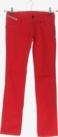 DIESEL Slim Jeans 22-23 in Rot: predná strana