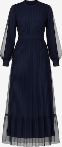 Abito da sera 'BEGÜM' di fashionshowcase in blu: frontale