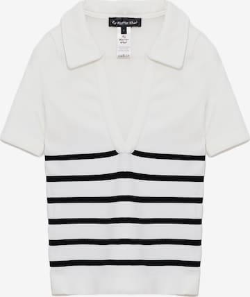 No Matter What Shirt in White: front