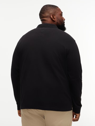Tommy Hilfiger Big & Tall Koszulka '1985' w kolorze czarny