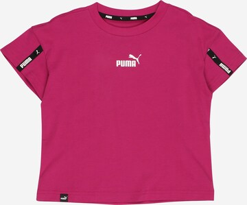 PUMA Shirt in Pink: front