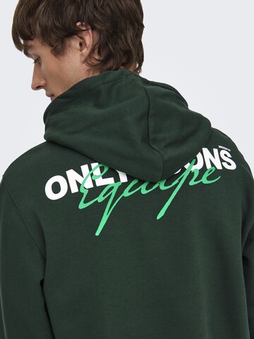 Only & Sons Sweatshirt in Groen