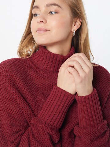 ABOUT YOU Limited Pullover 'Elena' by Elena Carriere in Rot