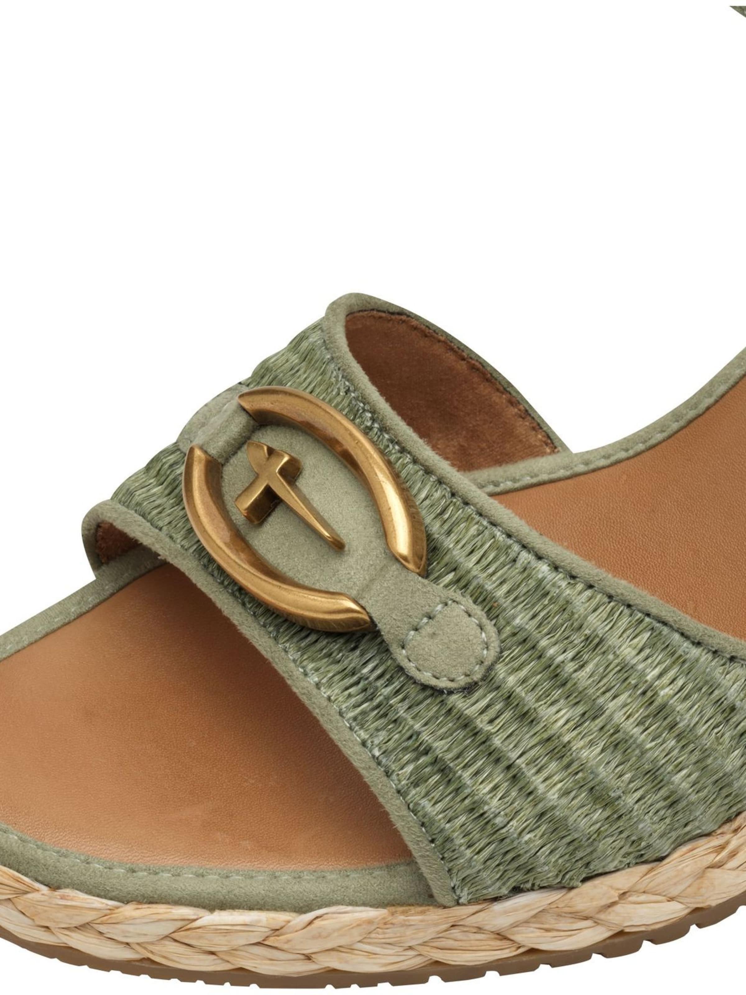 Tamaris Sandale in Grün