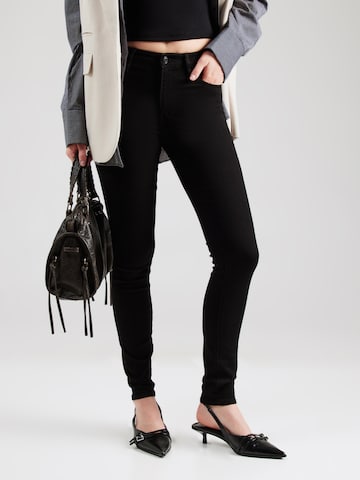 ARMANI EXCHANGE Skinny Jeans in Black: front