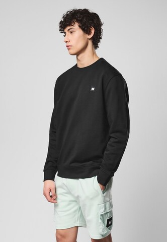 Weekend Offender Sweatshirt 'Ferrer' in Zwart: voorkant