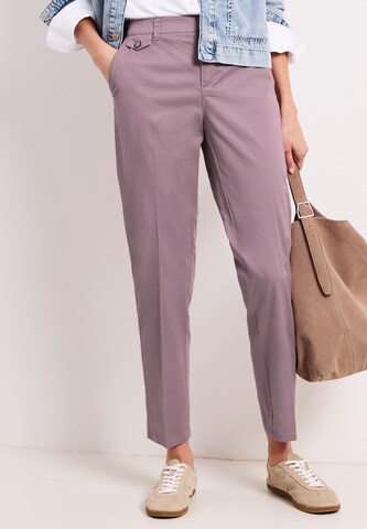 STREET ONE Slim fit Chino Pants in Red