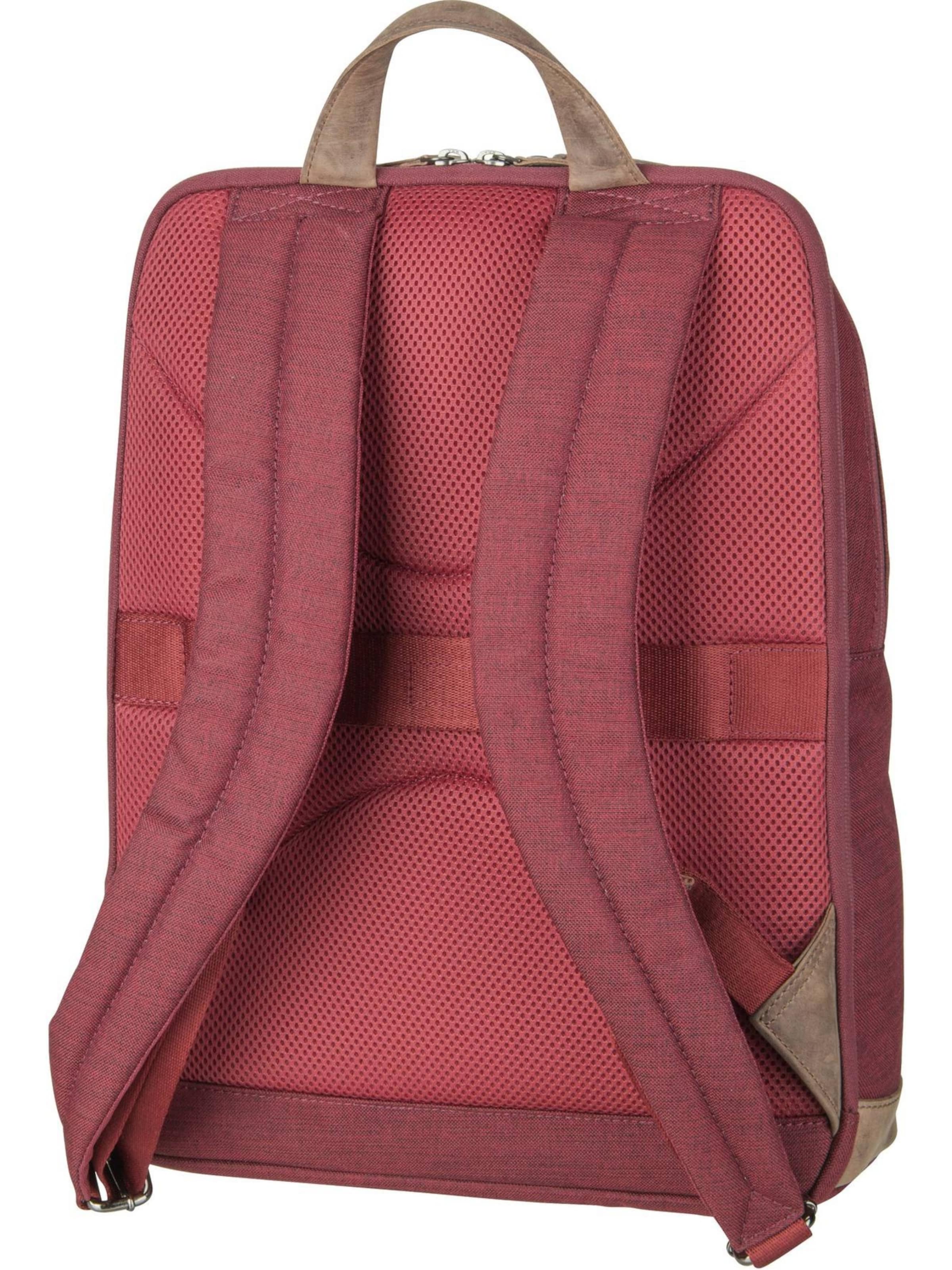 GREENBURRY Rucksack 'Derby' in Rot
