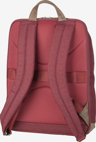 GREENBURRY Backpack 'Derby' in Red