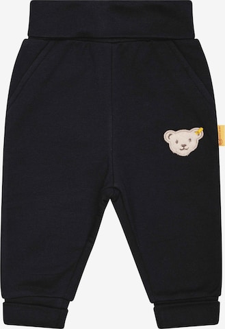 Steiff Collection Regular Broek in Blauw: voorkant