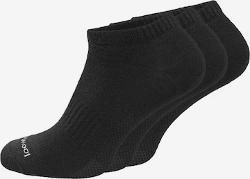 GIESSWEIN Ankle Socks in Black: front