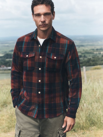 Next - Ajuste regular Camisa en rojo: frente