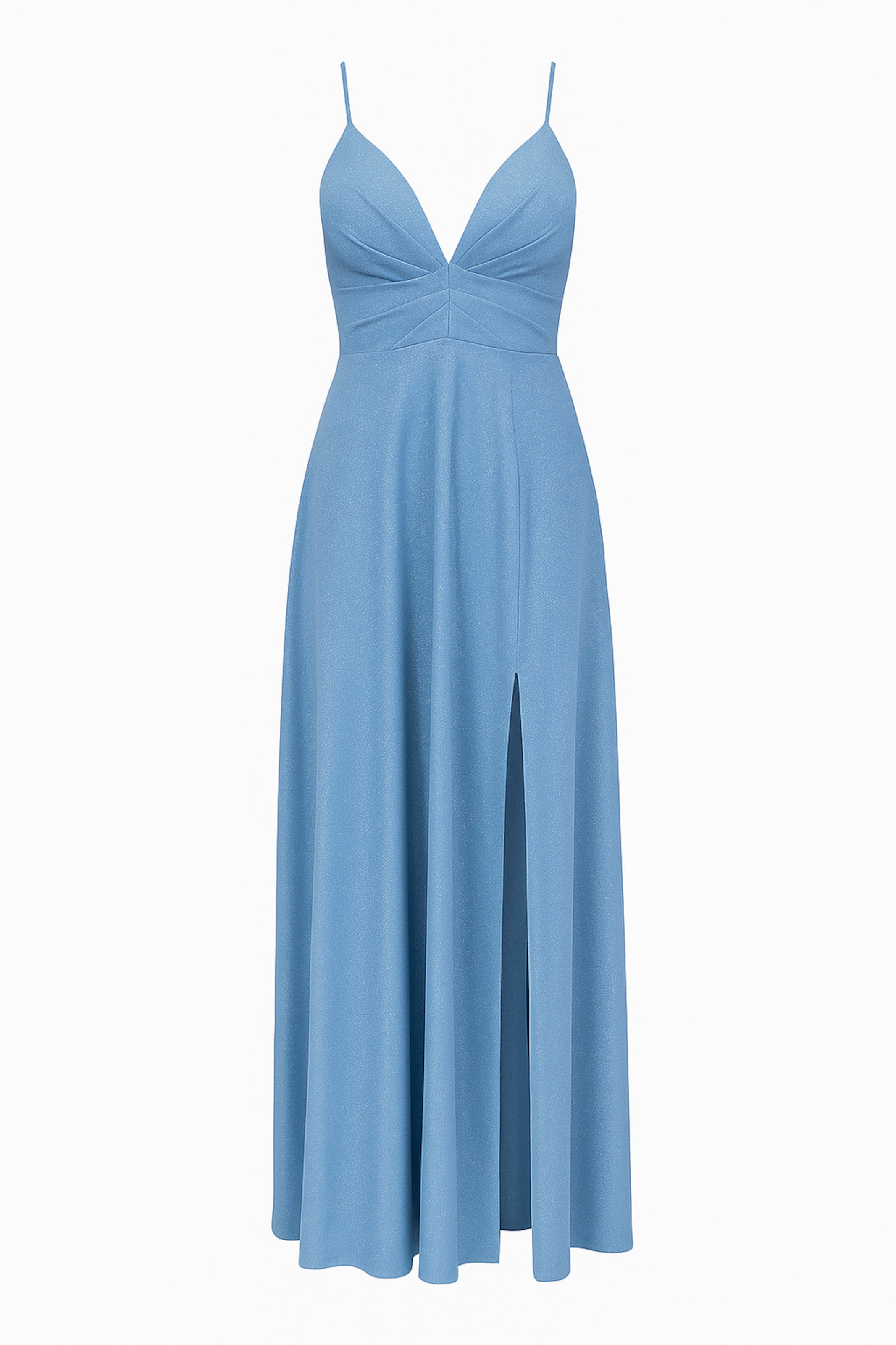Robe de soirée Ombre en bleu : devant