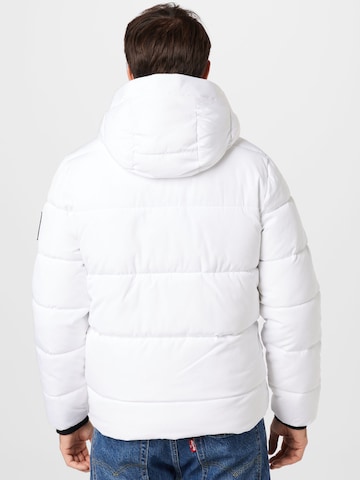 HOLLISTER - Chaqueta de entretiempo en blanco