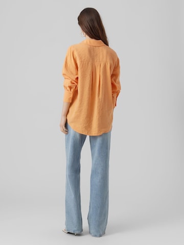 VERO MODA - Blusa 'QUEENY' em laranja