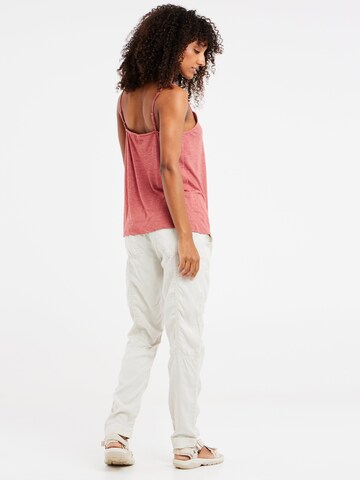 PROTEST Regular Broek 'PRTLEAF' in Wit