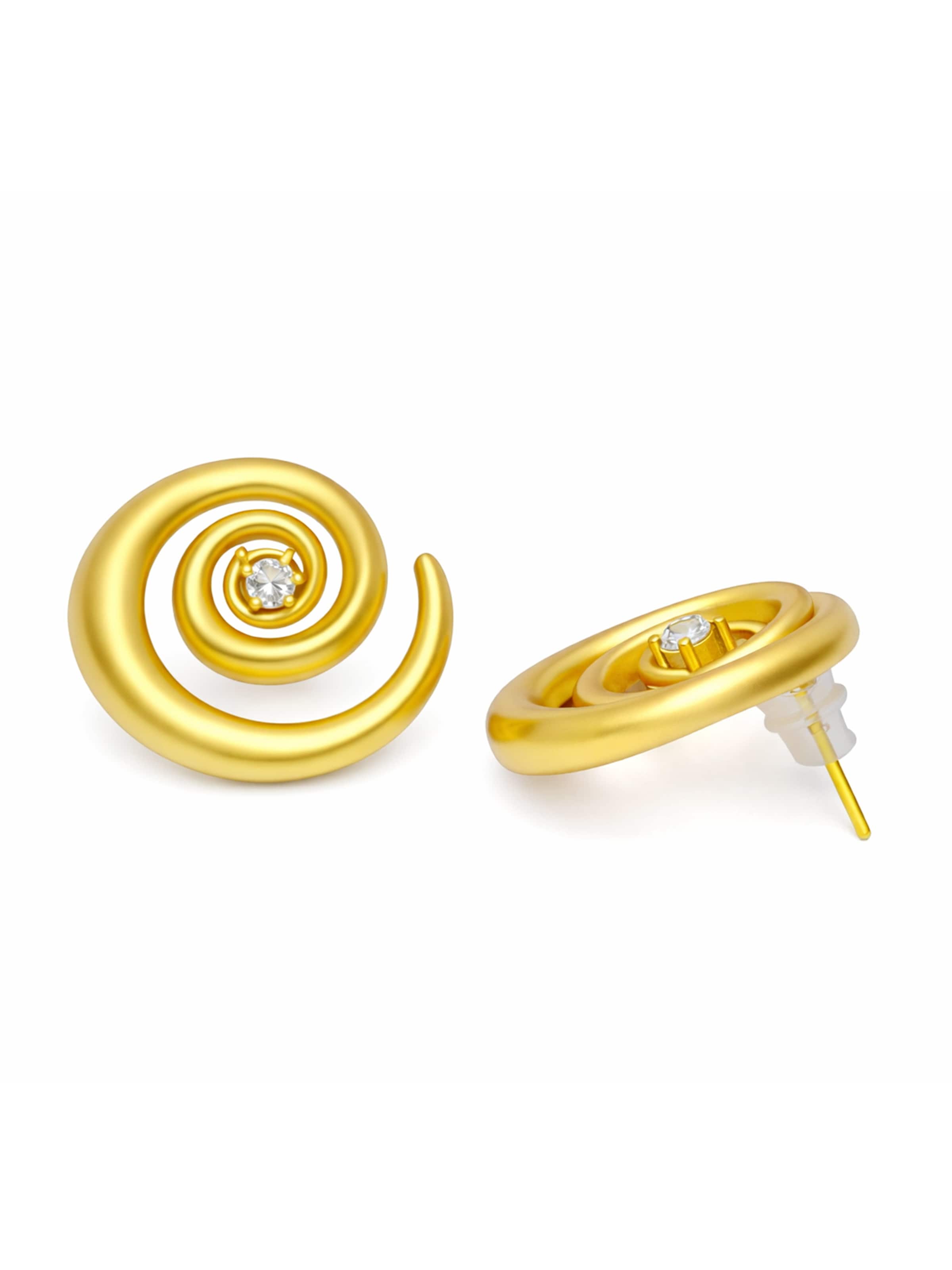 AVANT-GARDE PARIS - Pendientes 'Emperya' en oro