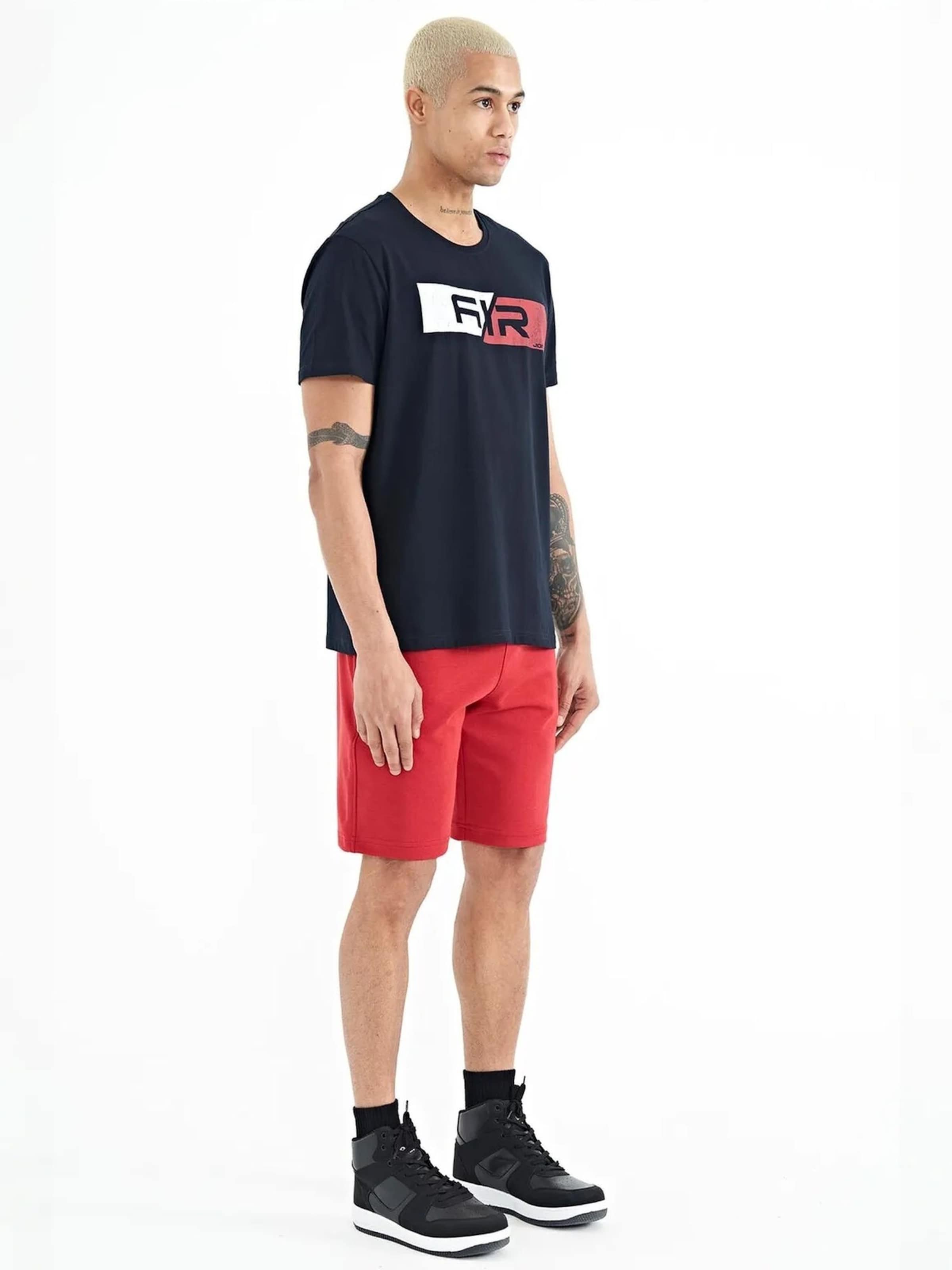 Regular Pantalon Tommy Life en rouge