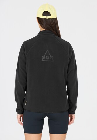 SOS Fleecejacke 'Hakuba' in Schwarz