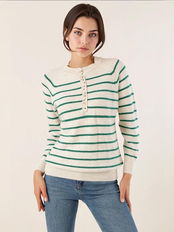 Bigdart Trui in Beige: voorkant