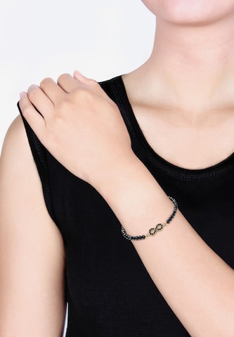 ELLI Armband 'Infinity' in Zwart