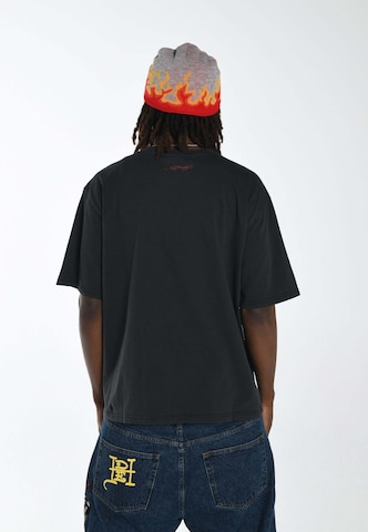 Ed Hardy T-Shirt 'La-Tiger' in Schwarz