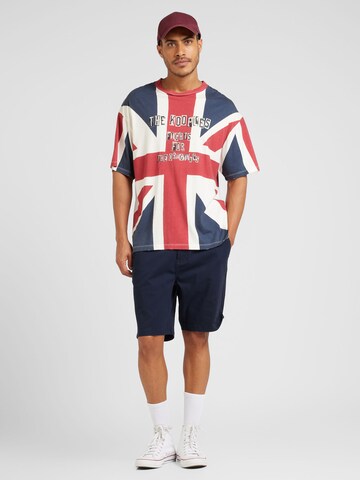 SCOTCH & SODA Regular Chinobyxa 'Stuart' i blå