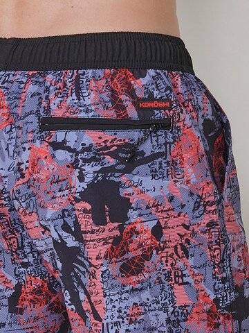 KOROSHI Swimming shorts in Red