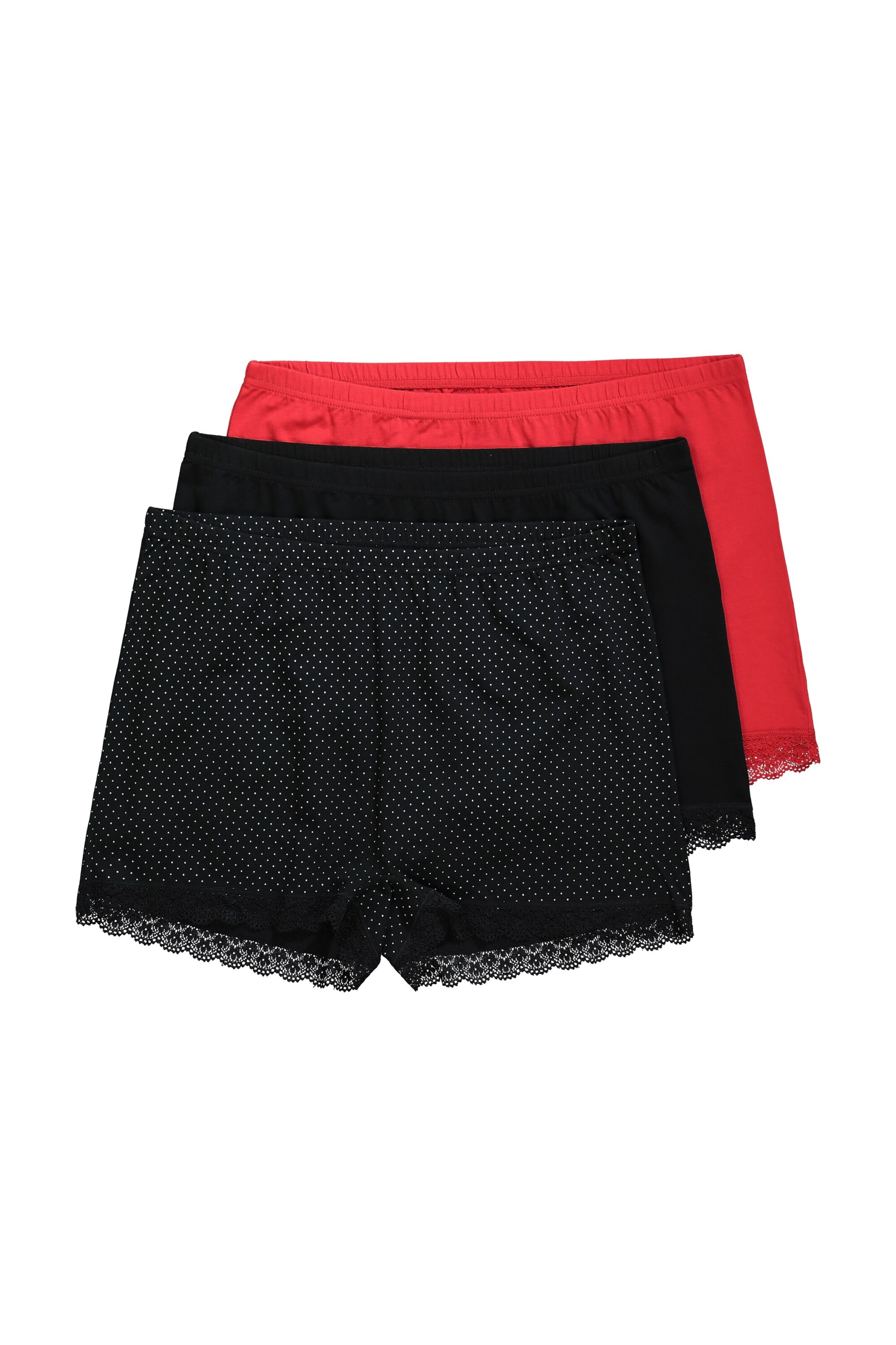 Ulla Popken Slip in Rood: voorkant