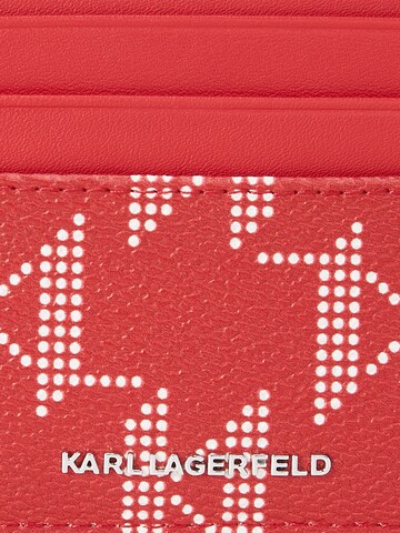 Karl Lagerfeld - Estuche 'Choupette' en rojo