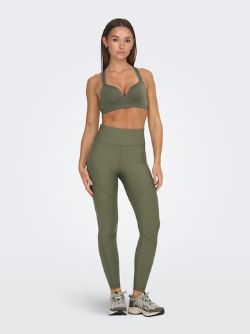 ONLY PLAY Skinny Workout Pants in Green